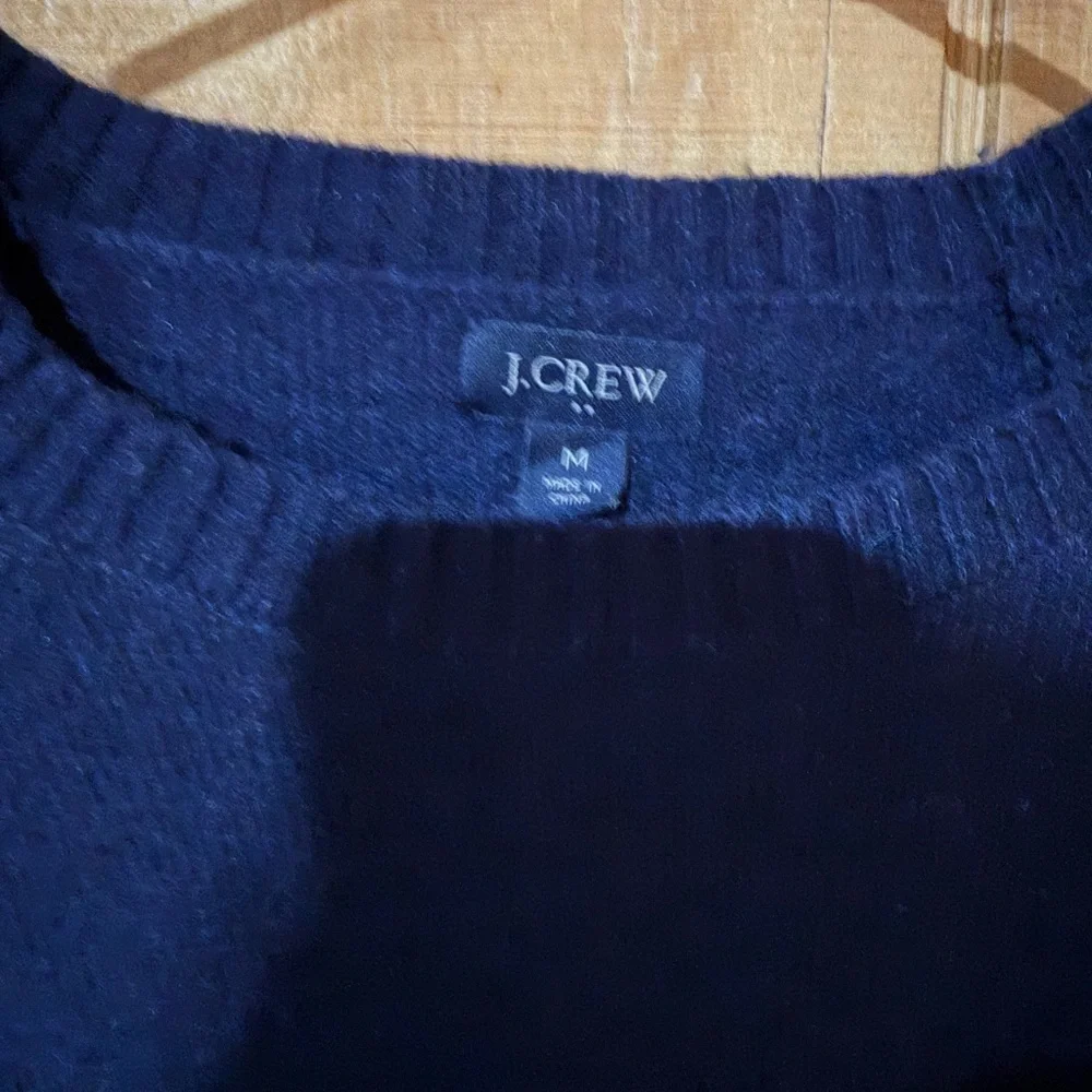 J. Crew Navy Knit Sweater